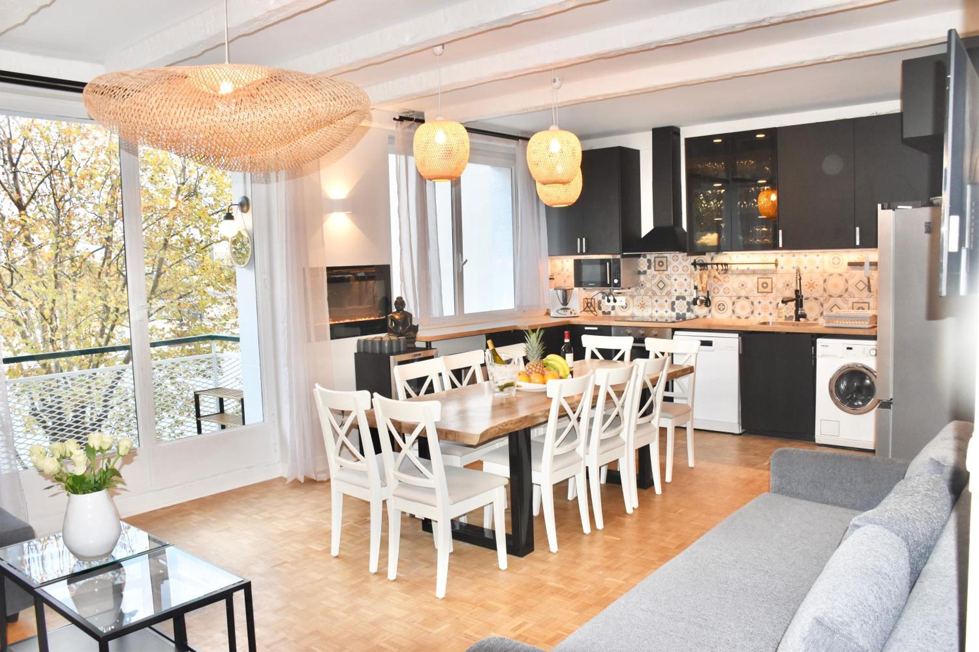 Apartment Parisnicostay - Cosy 4 Bedrooms Flat Seine River Exterior photo